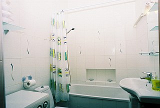 Bathroom of the studio