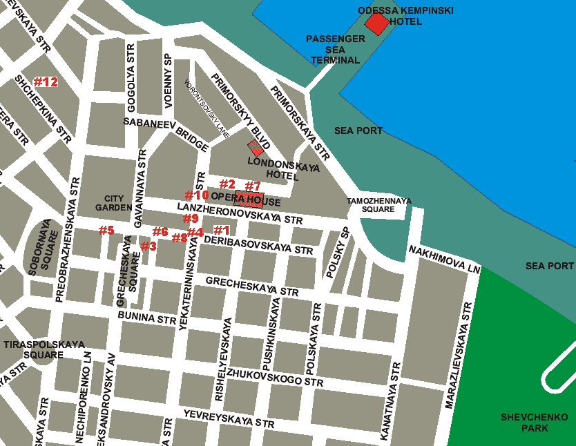 Odessa Map