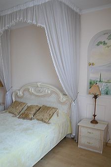 Bedroom. Apartment in Sevastopol