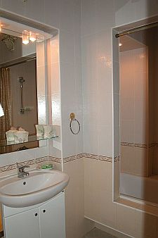 Bathroom. Apartment in Sevastopol