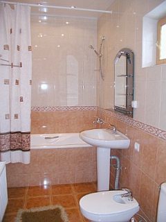 Bathroom. Apartment in Simferopol
